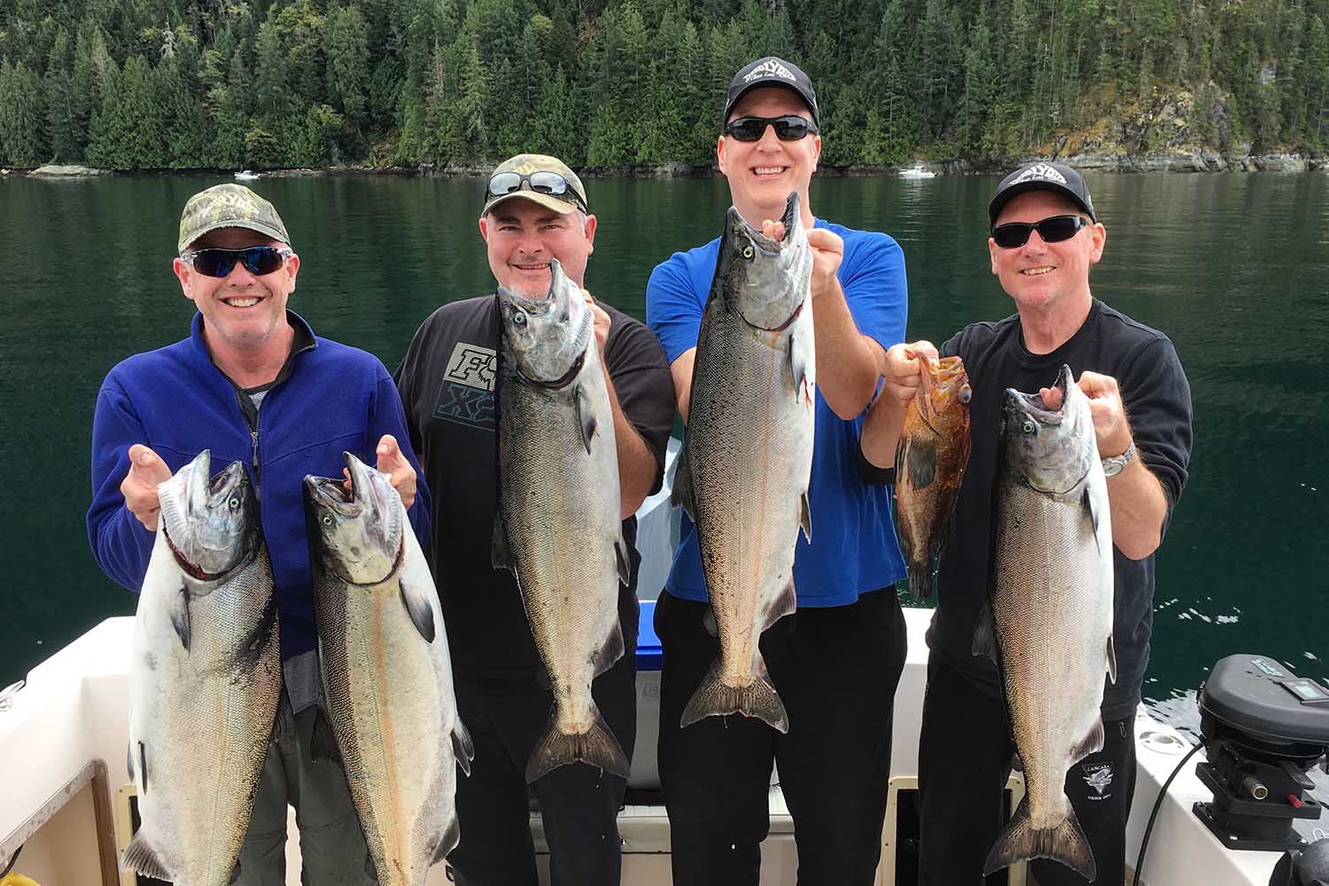 Salmon Fishing - Tall Tale Charters