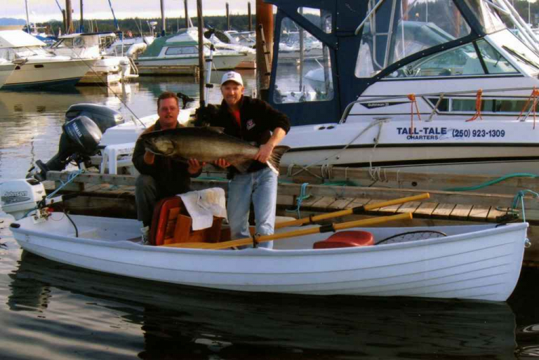 Tyee Rowboat Fishing Tall Tale Charters